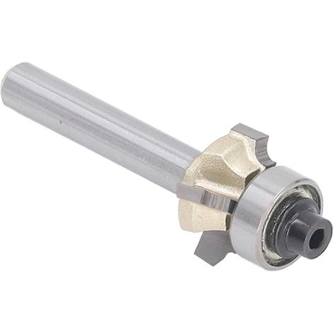 Abrundfräser mit 1/4"-Schaft, 4 Schneiden, Kantenformfräser, Fasenfräser für Holzbearbeitung