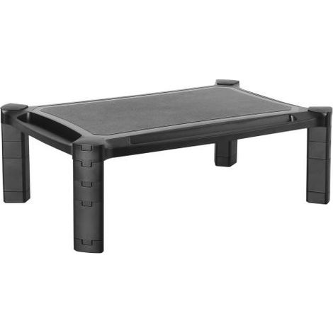 Supporto monitor ergonomico aisens nero 50x33 cm regolabile (1/4)