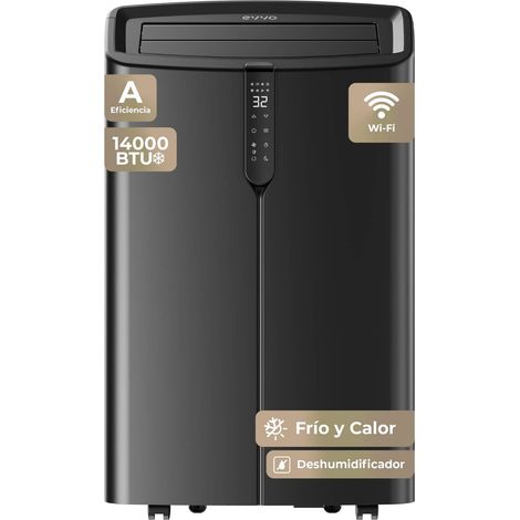 EVVO Clima P14 Silent WiFi Aire Acondicionado Portátil 14000 BTU Frío/Calor