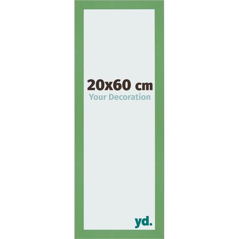 yd. - Cadre photo 20x60 - Vert - MDF - Bologna