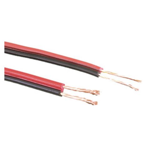 Packung mit 100 mts Parallel-Audiokabel rot / schwarz 2 × 0'75 mm² Electro Dh 49.062/0.75 8430552032068
