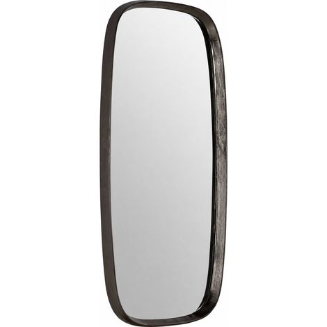 Miroir mural en métal nickel noir - nickel noir (1/5)