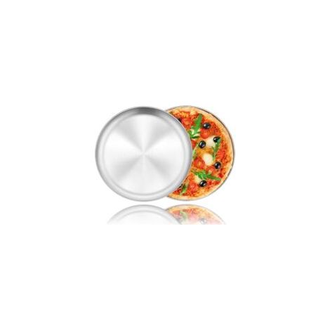 Plaque ronde en acier inoxydable 304 épais, plateau de cuisson 26 cm (1/5)