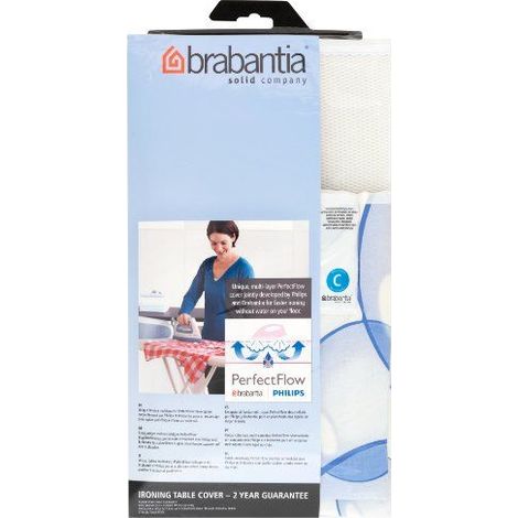 Funda de mesa para planchar tamaño C 124x45 cm - Perfectflow - Brabantia (1/5)