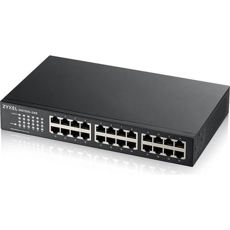 ZyXEL GS1100-24E Fast Switch - 24 Gigabit-Ethernet-Ports (1/4)