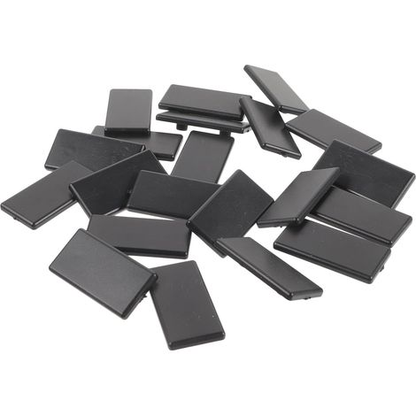 Embouts de profilés en aluminium extrudé nylon Healeved, conception d'étanchéité conforme aux normes