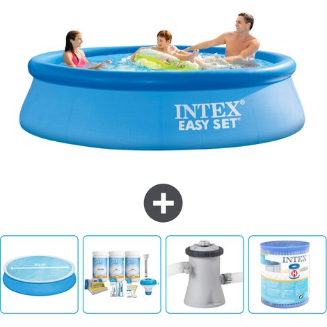 Intex Piscine Easy Set Ronde - 305x76 cm - 5-pièces S40517 (1/4)