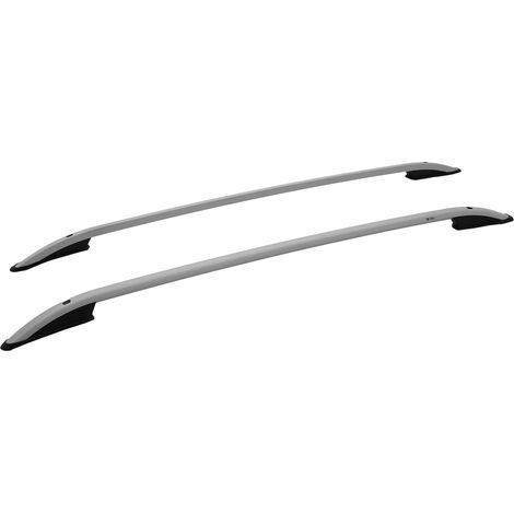 TURTLE kompatibel mit Nissan Qashqai +2 (J10) 2008-2013 Dachreling Crown Grau (1/5)