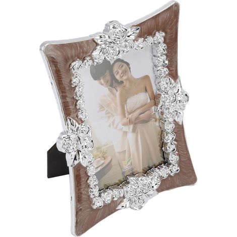Cadre photo familial moderne et simple, format 10x15 cm, avec support, idéal pour le salon ou la chambre (Type A). (1/5)