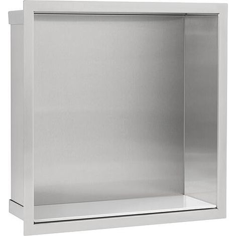 Niche murale lxhxp: 324x324x100 mm paroi arrière inox (1/3)