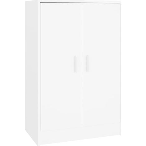 Scarpiera Bianca 60x35x92 cm in Truciolato vidaXL