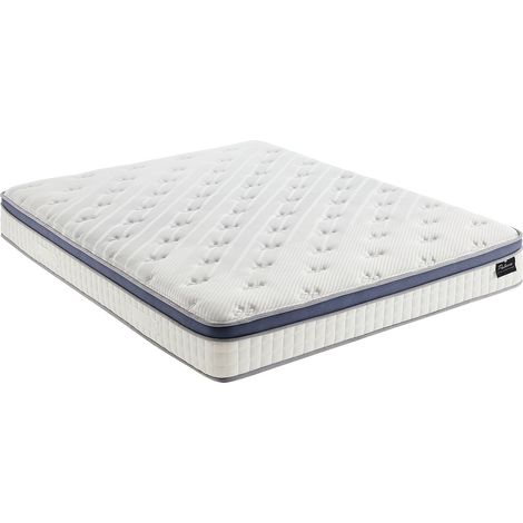 Materasso 160 x 200 cm ibrido a molle insacchettate 7 zone memory foam e lattice sp.25cm - MALAO di PALACIO