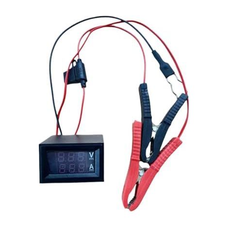 Leak Detector - Integrated Fuse and Voltage Display, Circular Car Battery Tester, Hidden Current Finder for Mechanics & Truck Drivers