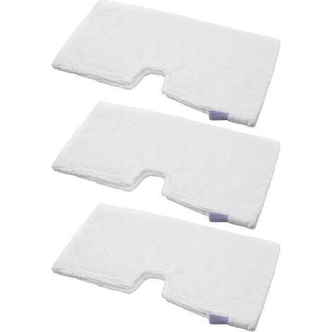 Tampons de nettoyage lavables en microfibre pour balai vapeur Shark Pocket S3501 S3601 S3901 (taille : 31,8 x 17,8 cm) (1/5)