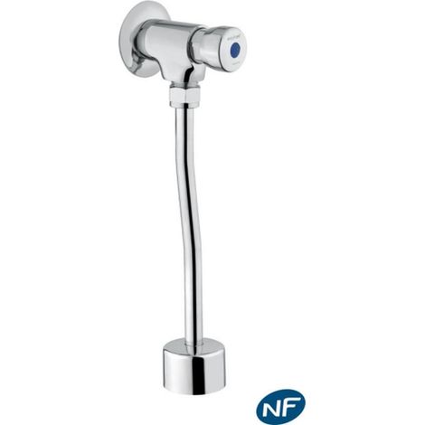 Zeitgesteuerter Urinalhahn aus verchromtem Messing – Idral Classic 08020/E (1/5)
