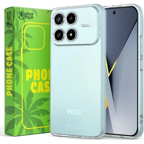 UrbanPalm Hülle für Xiaomi Poco F8 Pro, Silikon, Transparent (1/5)