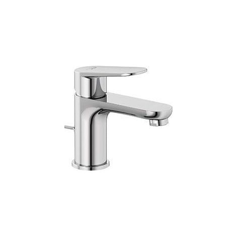 KLUDI-X1  Mezclador monomando  de lavabo  75  con desagüe  cromo (1/5)
