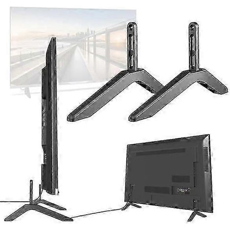 Support de pied universel pour téléviseur compatible avec les modèles Samsung de 32 à 65 pouces - WELLNGS (1/2)