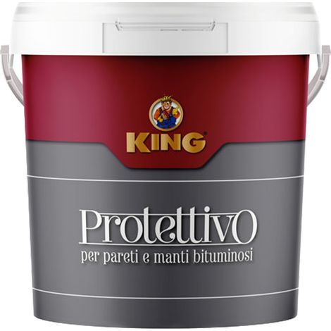 Vernice Acrilica Protettiva per Guaine Liquide Bianco KING 14 Lt