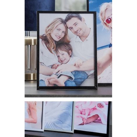 Cornice Portafoto da appoggio in pvc 18 x 24 cm 3 Colori (1/3)