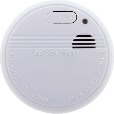 Smoke detector - 5-year warranty - 3-year battery life - Comes with battery and mounting accessories (1/5)