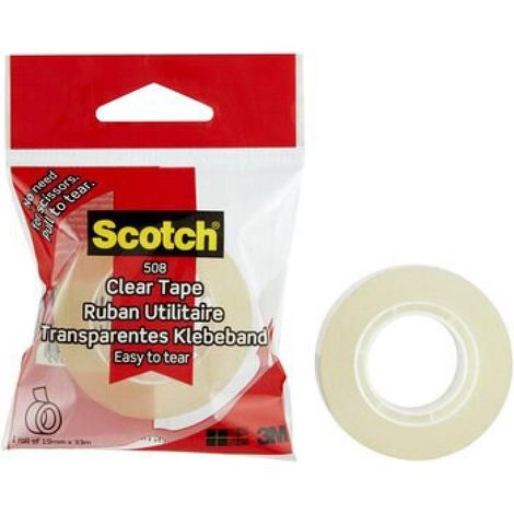 Transparentes Klebeband 19x33m