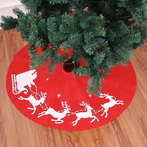 Tapis de sapin de Noël, couverture, protège-pieds de sapin de Noël (1/5)
