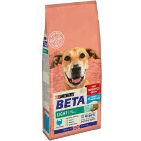 BETAᆴ Adult Light Dry Dog Food with Turkey 2kg - 13309 (1/2)