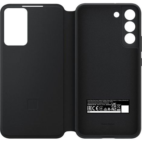 Funda Samsung S906 S22+ Smart Clear View Negra EF-ZS906CB