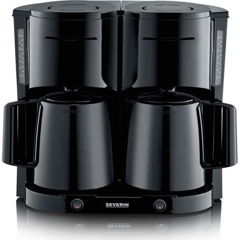 Severin ka 9315 macchina da caffe doppio filtro nero (1/4)