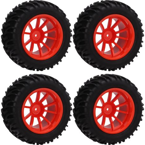 Ersatzreifen für RC-Trucks, verschleißfestes, flexibles Gummi, passend für HSP 94111, 94188, 94108 und HPI Red (1/5)
