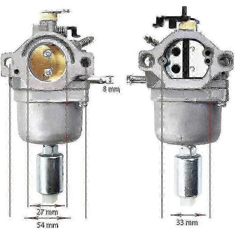 Carburateur de tracteur pour moteur Briggs & Stratton 17,5 CV (1/3)
