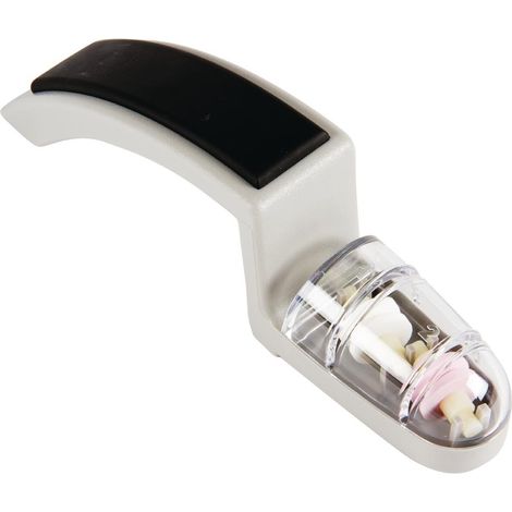 MinoSharp Shinkansen Sharpener Grey & Black (1/5)