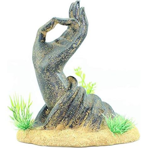 Guanyin Jade Handdekoration Fisch- und Garnelenhandförmiges Hideou