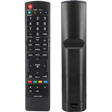 Ersatz-Sicherheitsfernbedienung für LG TV AKB72915206 (schwarz) (1/5)