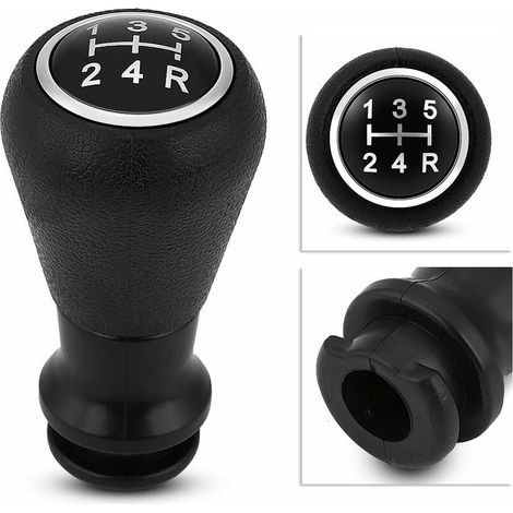 Pommeau de levier de vitesse 5 vitesses pour Peugeot 106 107 205 206 207 405 Cit-roen C1 C3 C4 (1/4)