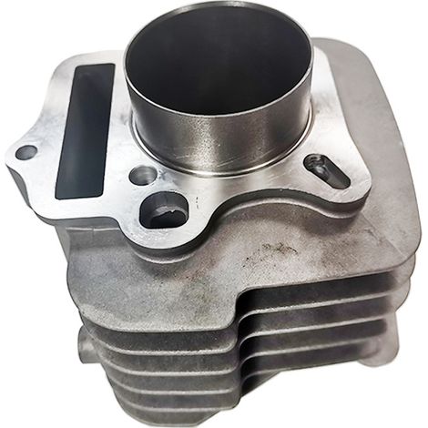 Cylinder liner for motorcycle engines, compatible with WAVE100, JD100 and C100 cylinders with 53 mm piston rings. (1/4)