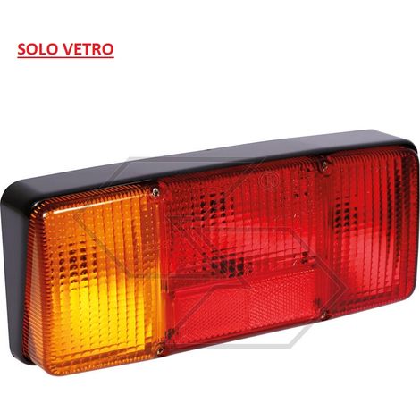 Cristal trasero izquierdo para luz de máquina agrícola LAMBORGHINI A28597