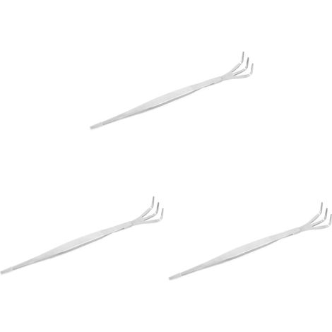 3pièces Râteau Acier Inoxydable Multifonctionnel pour Jardinage Et Bonsai Outil Pratique pour Ratisser Et Manipuler Les Plantes Pot (1/5)