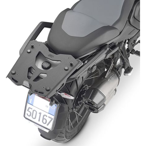 Telaio Kappa (piastra in alluminio) per bauletto monochiave BMW R 1300 GS '24-, nero