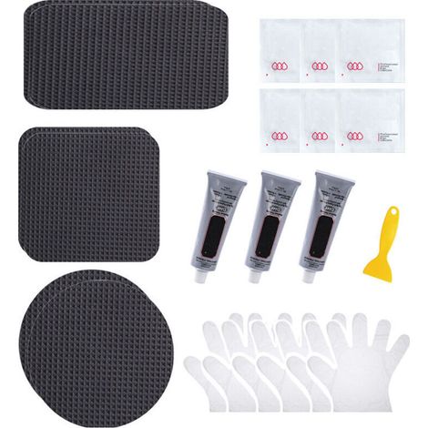 Kit de réparation de trampoline de 7 pièces pour réparer les trous ou les déchirures des tapis de trampoline