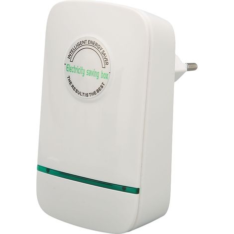 Boîtier d'Économie d'Énergie Intelligent - Réducteur de Consommation Électrique pour Maison, Bureau et Ateliers - Compatible 90‑240V, Prise UE (1/5)