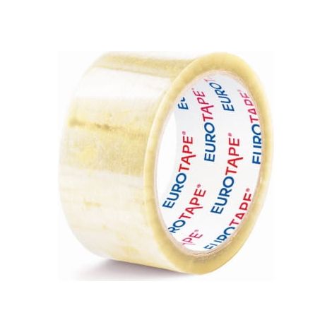 Transparentes Packband 48 mm x 50 m aus Acryl