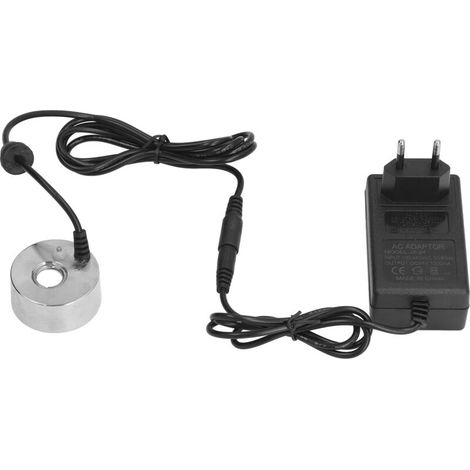 Ultraschall-Nebelmaschine aus Aluminiumlegierung für Springbrunnen, Teiche, Aquarien und Vasen – EU-Stecker 110–240 V