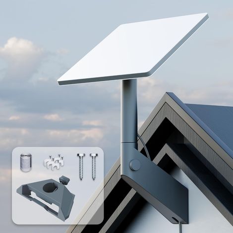 Support Mural 360° Ajustable pour V3, avec Adaptateur de Tuyau Gen 3, pour Camping-Cars, Balcons et Poteaux (Wallmount-DM6) (1/5)