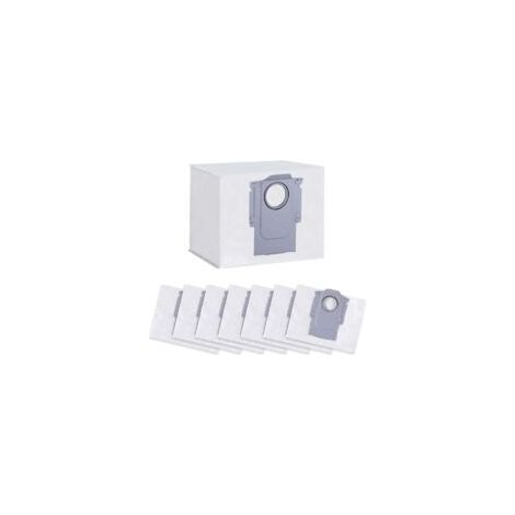 Paquete de 8 bolsas para aspiradora ZVD para Roborock S7 MaxV Ultra / S7 Pro Ultra / Q7+ / Q7 Max+ / Q5+, bolsa de repuesto desechable de gran capacidad de 3 L con juego de accesorios - Crezuo (1/3)