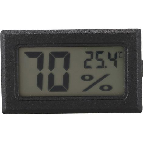 Mini thermomètre numérique LCD, hygromètre, appareil de mesure de l'humidité et de la température avec sonde - JBMEDIA (1/4)