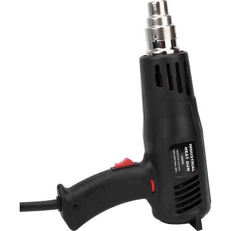 Pistolet thermique 2000 W avec température et buses réglables, outil industriel (prise UE 250 V) (1/5)