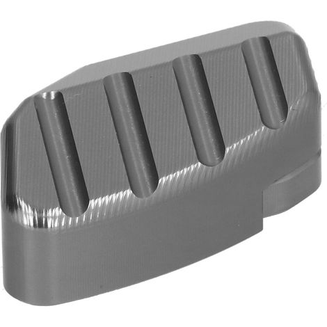 CNC-gefräster Lenkstockverlängerer aus Aluminiumlegierung für Honda Forza 125/250/300 (2017–2019), Grau (1/5)