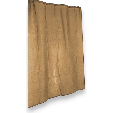 Zanzariera a tenda per esterno in poliestere 150x250 cm - Marrone (1/5)
